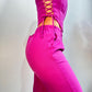 VIVIAN PANTS & CROP TOP SET